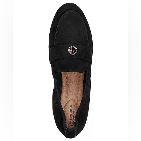 Giani Bernini Shoes - Giani Bernini Trinaa Ruched Slip-On Loafer Flats Women’s Black Suede Sz8M